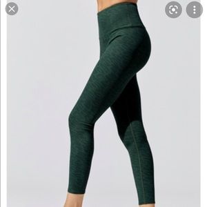 Carbon38 Printed Ribbed Legging